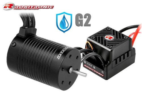 Robitronic RAZER G2 vízálló 1:10 BL szett 50A  / 3000KV / 2-3s  autómodellekhez 