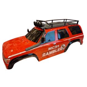   VRX Rambler MC31 1:10 festett crawler karosszéria piros (313mm)