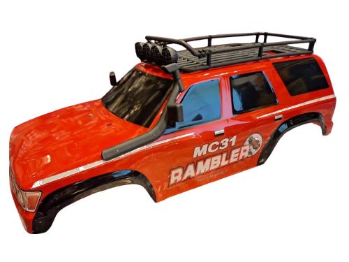 VRX Rambler MC31 1:10 festett crawler karosszéria piros (313mm)