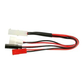   Multi töltőkábel NIMh töltőkhöz Tamiya - JST, Futaba, Micro Jst (Robitronic, Evpeak)