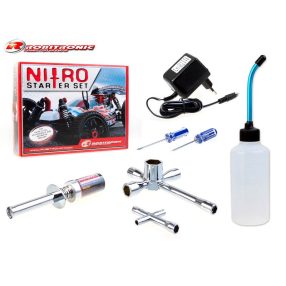   Robitronic Nitro Starter készlet robbanómotoros autómodellekhez
