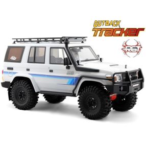   RGT , FTX  Tracker, Toyota LC76 LX 1:10 RTR Crawler terepjáró (fehér)