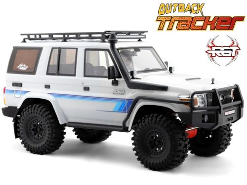 RGT , FTX  Tracker, Toyota LC76 LX 1:10 RTR Crawler terepjáró (fehér)