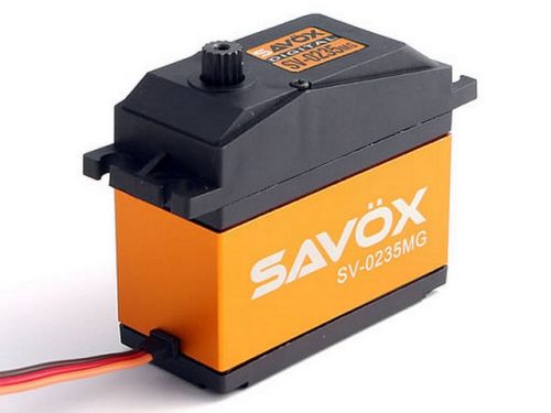 Savöx SAV-SV0235MG Digitális, HV, Jumbo szervó 35kg, 0.15, 7.4V (1:5 kormányszervó) 