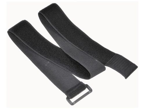 Rugalmas tépőzáras bilincs  50x3.8cm 1db fekete