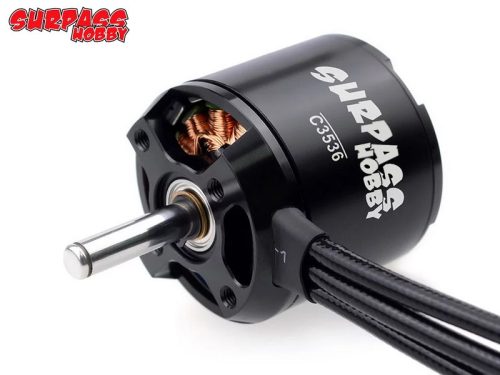 Surpass Hobby C3536-14 910kv Outrunner BL Motor (pl. etetőhajókhoz, nagyobb repülőkhöz)