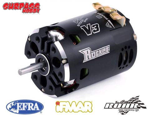 SPH Rocket 540-V3 Black 21.5T (1850KV) szenzoros brushless motor