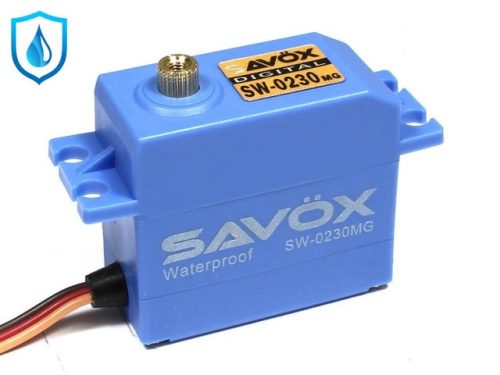 Savox SW0230MG  vízálló, digitális szervó HV 7,4V 8KG 