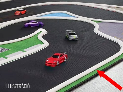 1:76 versenypálya szegély 10m  