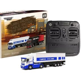   Turbo Racing 1:76  RTR micro távirányítós kamion (fehér)