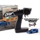 Turbo Racing  1:76  Nissan Skyline RTR Drift micro távirányítós autómodell (kék)