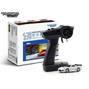   Turbo Racing  1:76   Mazda RX-7 RTR micro távirányítós autómodell fehér