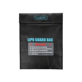ToolkitRC  Lipo guard Nagy  tűzálló tasak LiPo akkukhoz: 300x230mm   ToolkitRC  Lipo guard Nagy  tűzálló tasak LiPo akkukhoz: 300x230mm