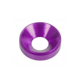 Alu alátét M3 sűllyesztett fejű csavarokhoz lila 1db