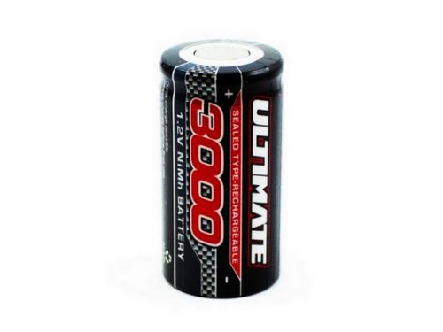 Ultimate 1.2V 3000mAh Sub-C NiMH cella, (izzítóhoz) 