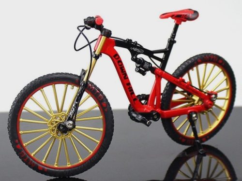 Downhill mountain  bike makett piros 1 db 17,5 cm