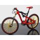 Downhill mountain  bike makett piros 1 db 17,5 cm