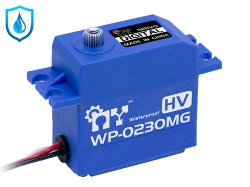 JX-MY WP0230MG  vízálló, digitális szervó HV 7,4V 8KG 