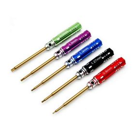 Mini imbuszkulcs készlet (0,9 / 1,27 / 1,3 / 1,5 / 2 mm)