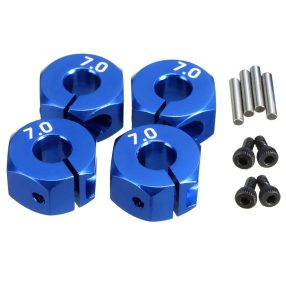 1:10 Alu kerékhatszög, vastagság: 7mm (kék) 4db 1:10 Alu kerékhatszög, vastagság: 7mm (kék) 4db