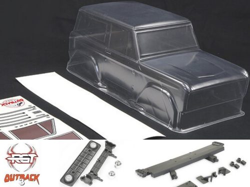 ( RENDELÉSRE) Ford Bronco 1:10 festetlen carwler karosszéria ( RGT / FTX ) 