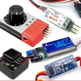 Elektronika BEC, V-tail, gyro