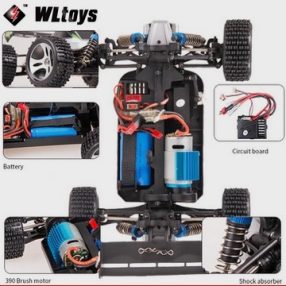 Wltoys 1:18 A959 buggy, monster alkatrészek