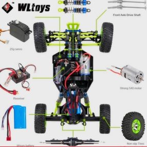 WLTOYS alkatrészek 12428 12423 12429