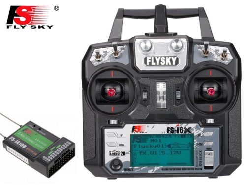 FlySky FS-i6X 2,4GHz 10 csatornás távirányító 10cs. vevővel  AFHDS 2A