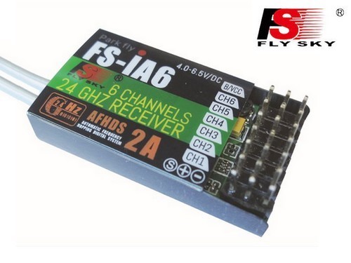 FlySky FS-iA6 2.4GHz, 6 csatornás vevő (AFHDS 2A) 
