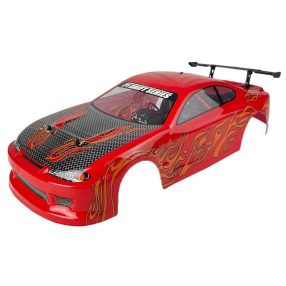 FTX / VRX 1:10 Nissan S15 Drift festett karosszéria (piros)
