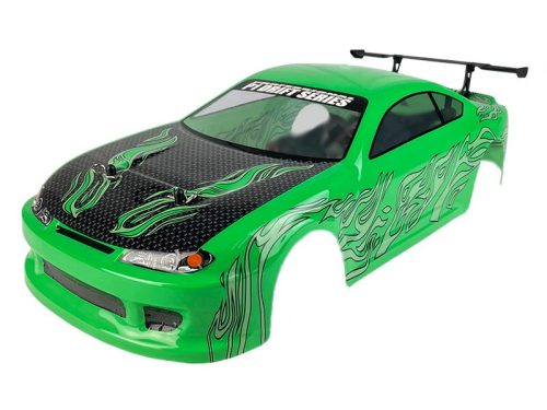 FTX / VRX 1:10 Nissan S15 Drift festett karosszéria (zöld)