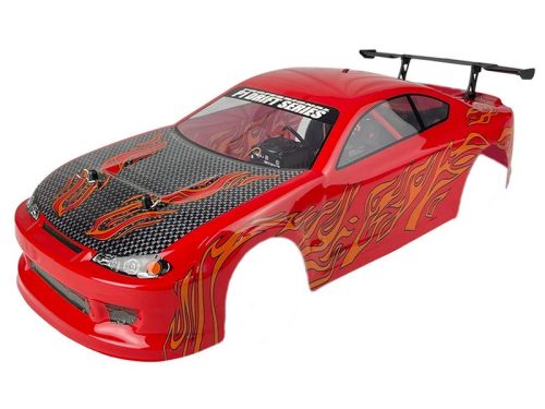 FTX / VRX 1:10 Nissan S15 Drift festett karosszéria (piros)