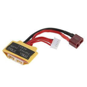    GT Power LiPo Balanszer iker elosztó kábel töltéshez 2x2 cella JST-XH