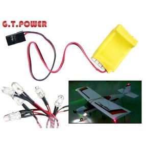   GT Power Élethű LED  világítás szett repülőmodellekhez