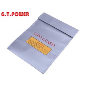 GT Power  Lipo guard Nagy  tűzálló tasak LiPo akkukhoz: 300x230mm   GT Power  Lipo guard Nagy  tűzálló tasak LiPo akkukhoz: 300x230mm