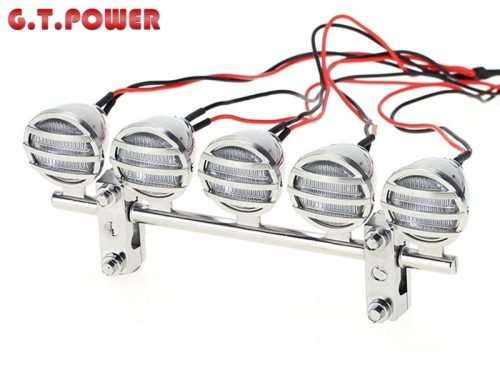 GT Power 1:10 LED fényhíd króm