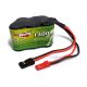 HM vevőakku 6V 1400mAh "HUMP Pack" NiMH 2/3A  (JR -JST csatlakozó) 
