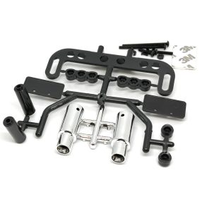 Dupla kipufogó tartóval 1:10 autómodellekhez