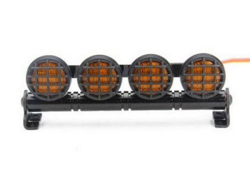 Élethű Sárga LED fényhíd 1:10  crawler, trial, SCT autómodellekhez