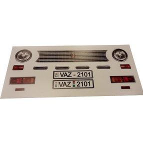 Lada 1200 matrica 1:10 autómodell karosszériához Lada 1200 matrica 1:10 autómodell karosszériához