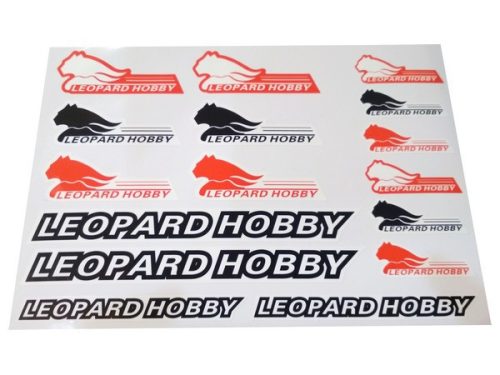 Leopard Hobby matrica 1db 21x15cm