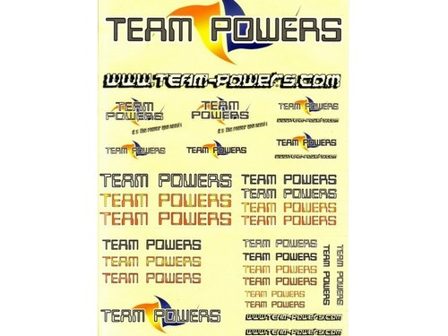 Team Powers matrica 1db