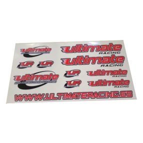 Ultimate Racing matric piros 1db 22x13cm Ultimate Racing matric piros 1db 22x13cm