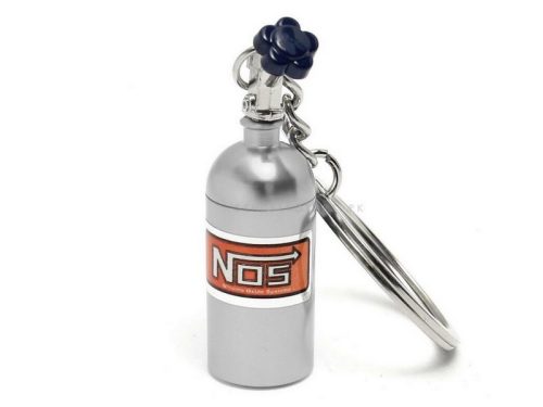 Mini NOS, Nitro palack kulcstartó 1db ezüst