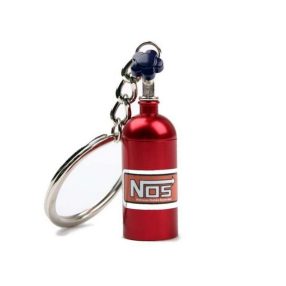 Mini NOS, Nitro palack kulcstartó 1db piros