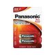 Panasonic Pro power 2db 1.5v AA elem (piros)