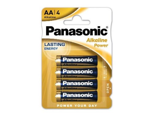 Panasonic 4db 1.5v AA elem (sárga)