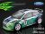 Matrixline 1:10 Ford Focus festetlen Lexan karosszéria 190mm
