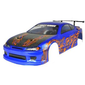 Himoto 1:10 Nissan S15 Drift festett karosszéria (kék)